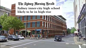 Sydney Inner-city High School likely to be in High-rise