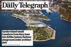 Transforming Garden Island into $20bn Sydney Harbour Playground